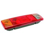 LC 42 K - Rear lamp, left/right, with rear PE connector, bulbs, 12-24V, with reflector