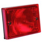 FM 91 CFH - Rear fog light, 12-24V, bulbs P21W, rear PE connector, red