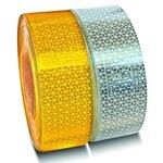 BANDE REF.SOUPLE BACHE 50M JAUNE