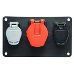 7P - 15P - Platin 3 plugs, 24V, ISO 12098 / ISO 1185 - Type N / ISO 3731 - Type S